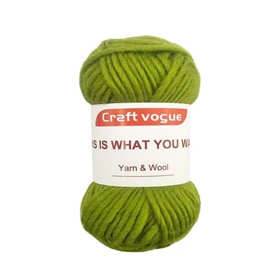 Tjockt garn av merinoull